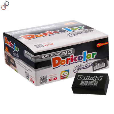 Borrador Doricolor N3 x24