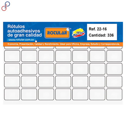 Rótulo Adhesivo Rotular 22-16