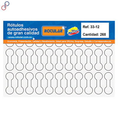 Rótulo Adhesivo Rotular 33-12
