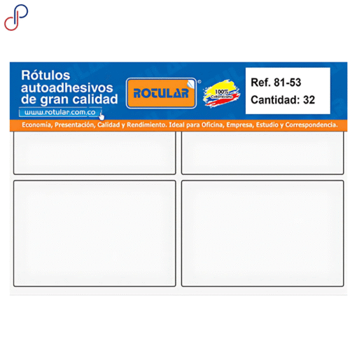 Rótulo Adhesivo Rotular 81-53