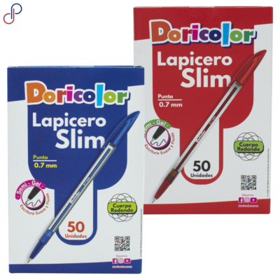 Esfero Doricolor Slim 0.7 x50 - Colores