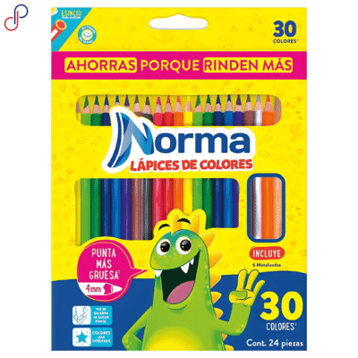 Colores Norma Largos x30