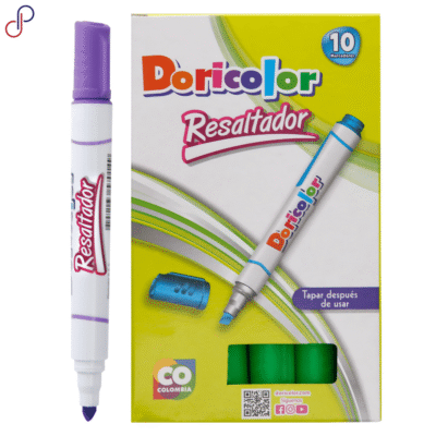 Resaltadores Doricolor Surtidos x10