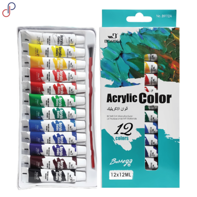 Acrílico Bomega x12