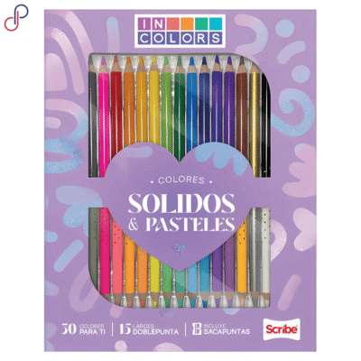 Colores Scribe Incolors Doble Punta x15
