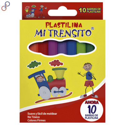 Plastilina Mi Trensito Corta x10