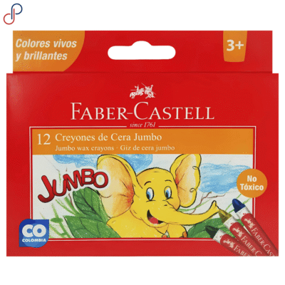 Crayones Faber-Castell Jumbo x12