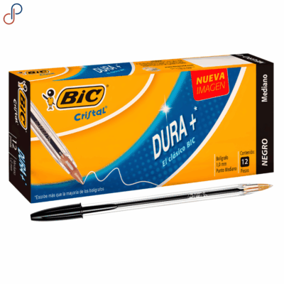 Esfero BIC Cristal Negro x12