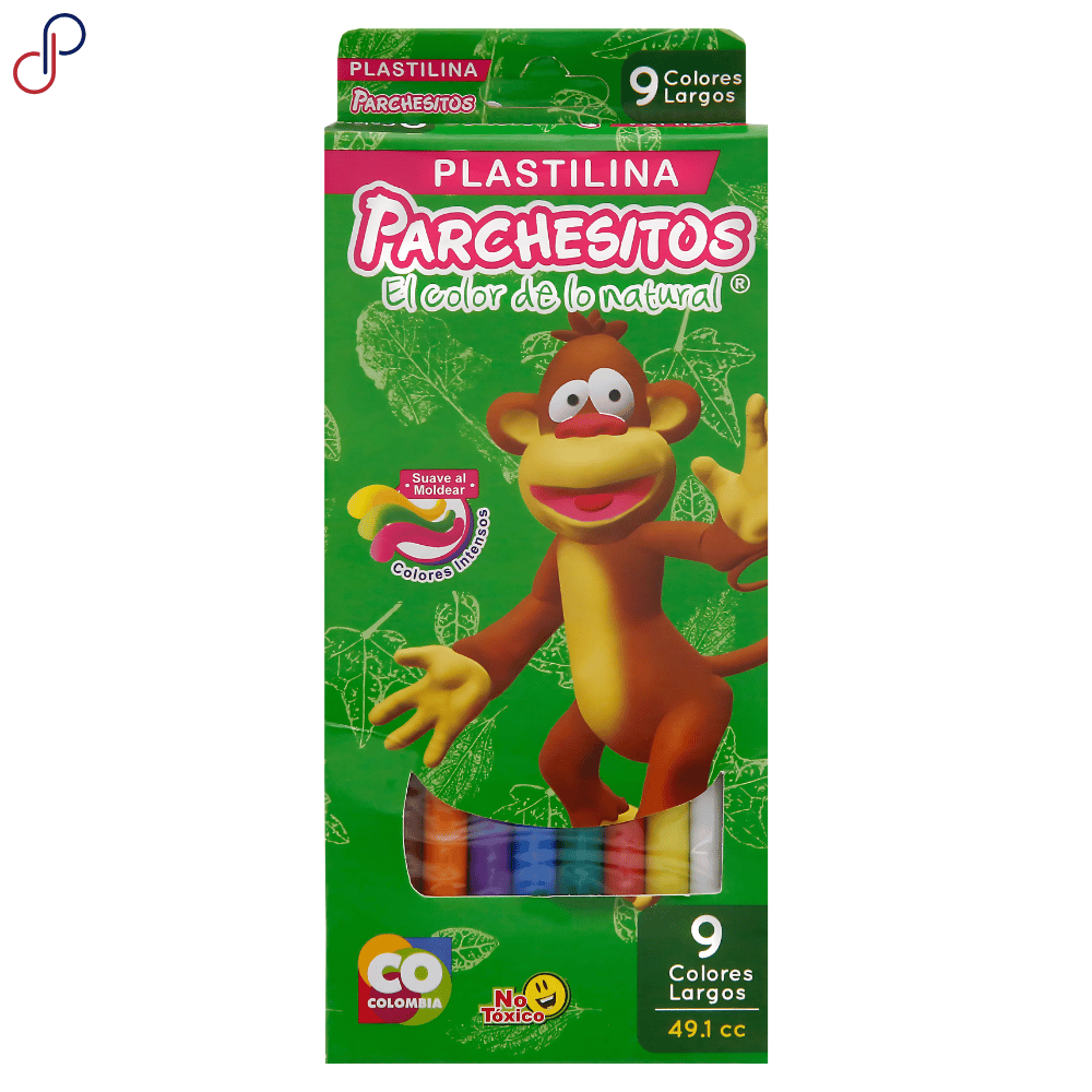 Plastilina Parchesitos Larga x9
