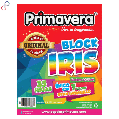 Block Iris Primavera Carta