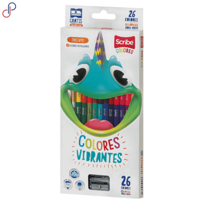 Colores Scribe Doble Punta x13