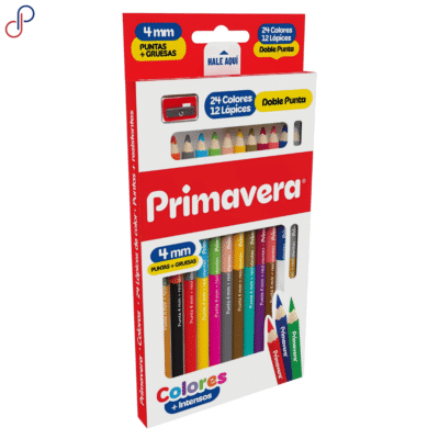 Colores Primavera Doble Punta x12
