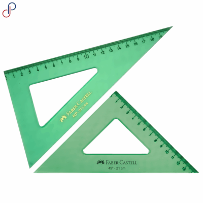 Escuadras Faber-Castell - Tamaños