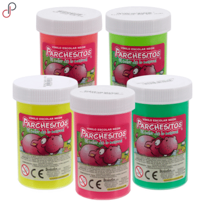 Vinilo Parchesitos Neón 125cc - Colores