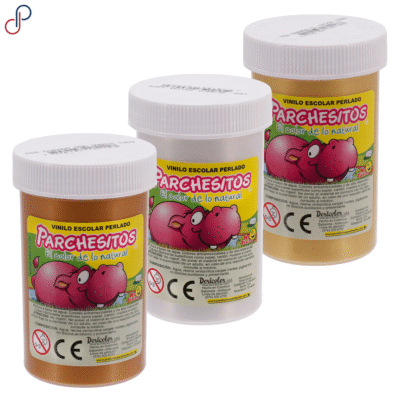 Vinilo Parchesitos Perlado 125cc - Colores