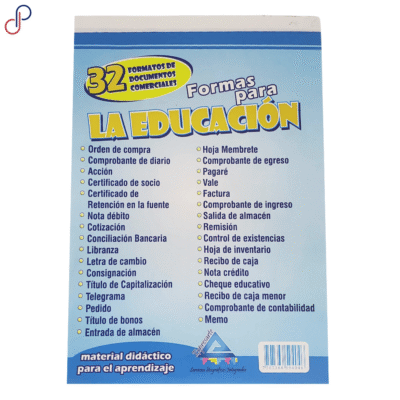 Block Forma Documento Comercial Contable