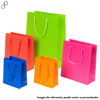 Bolsa De Regalo Fluorescente