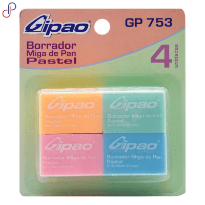 Borrador Gipao Pastel x4
