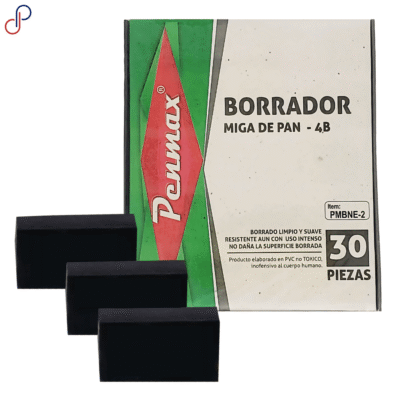 Borrador Penmax Miga De Pan Negro x30