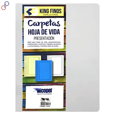 Carpeta Kimberly Blanco Granito x20