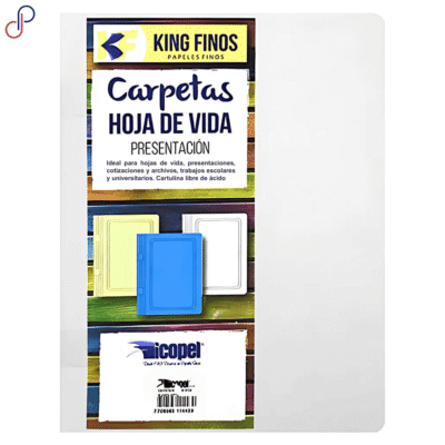 Carpeta Kimberly Blanco Intenso x20