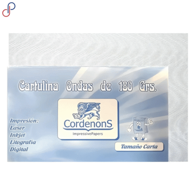 Cartulina Ondas Carta