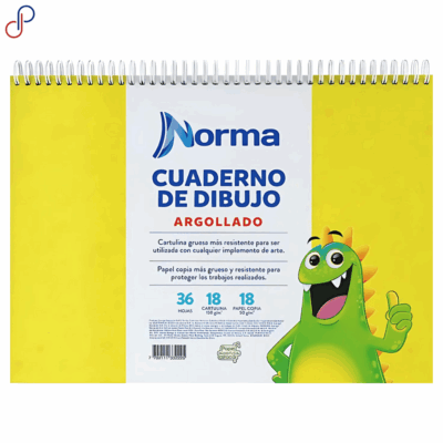 Cuaderno de Dibujo Norma Argollado