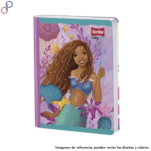 Cuaderno Master donde se muestra a Ariel de la película Sirenita.