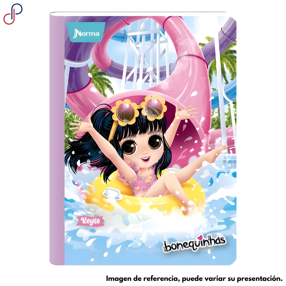 Cuaderno Norma Cosido Bonequinhas - Imagen 2