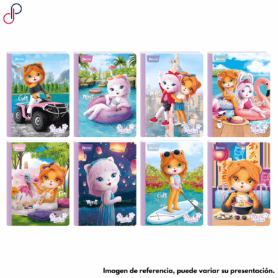 Cuaderno Norma Cosido Peluches