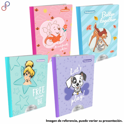 Cuaderno Primavera Cosido Disney Niña