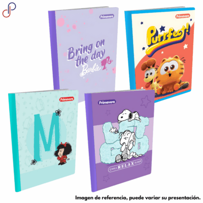 Cuaderno Primavera Cosido Niña