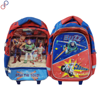 Dos maletas Primavera con motivos de la película animada Toy Story.
