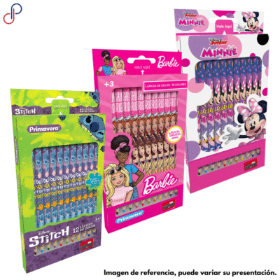 Colores Primavera Personajes Niña x12