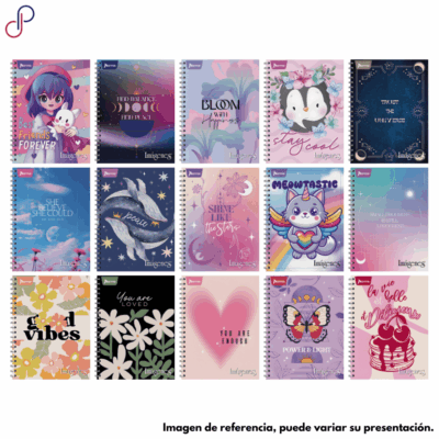 Cuaderno Imágenes Argollado Femenino