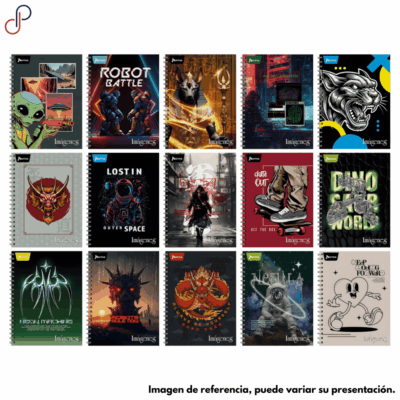 Cuaderno Imágenes Argollado Masculino