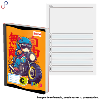 Cuaderno Link Cosido Rayitas C