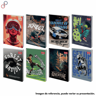 Cuaderno Master Argollado Masculino