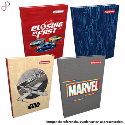 Cuaderno Primavera Cosido Multimaterias Hombre