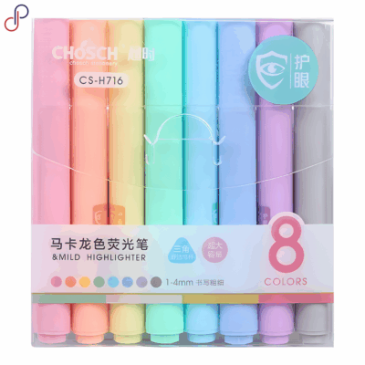 Resaltadores Pastel x8