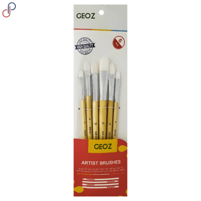 Set de Pinceles Lengua De Gato x6 GO-0111