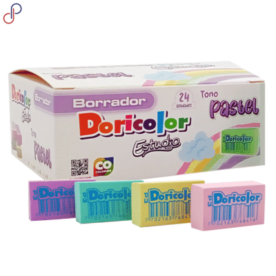 Borrador Doricolor P3 Pastel x24