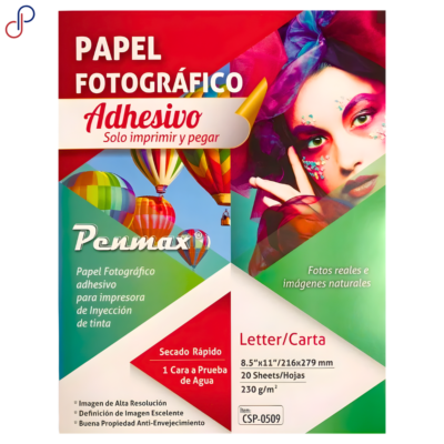 Papel Fotográfico Adhesivo Penmax - Presentaciones
