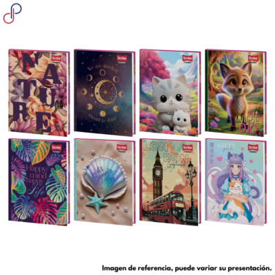 Cuaderno Master Cosido Pasta Dura Femenino