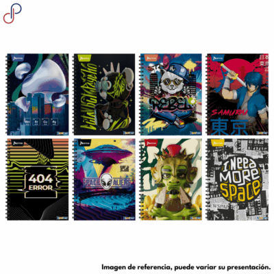 Cuaderno X-Presarte Argollado Masculino