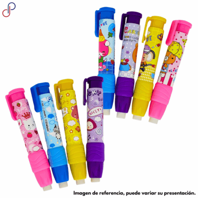 Portaborrador Retráctil Estampado
