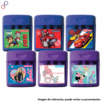 Tajalápiz Primavera Personajes