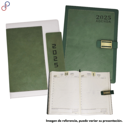 Agenda Ejecutiva Con Broche