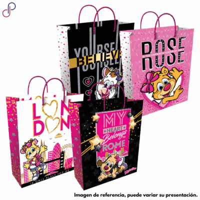 Bolsa de Regalo Primavera Maskoticas - Tamaños