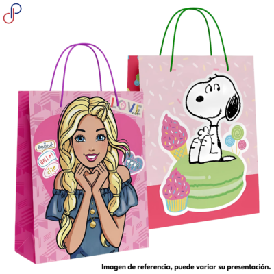 Bolsa De Regalo Primavera Personajes Niña